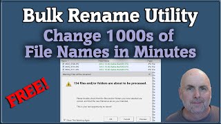 Bulk Rename Utility Windows - Changing 100s or 1000s of File Name