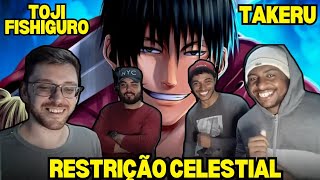 React RAP TAKERU - Restrição Celestial Fushiguro Toji / Jujutsu Kaisen / É RAVE???