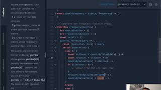 Coding Exercise - Frequency Queries - Part 2