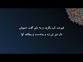 مولوی دیوان شمس رو ترش کن که همه روترشانند این جا عبدالکریم سروش