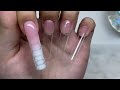 WHITE BLING POLYGEL NAILS✨ CROC PRINT, OMBRE & DIY PROM NAILS!  Nail Tutorial