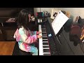 Short dance performed on piano by Mia Wilson