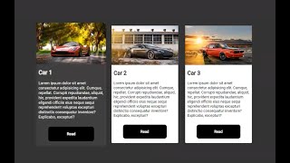Css Responsive Card Hover Effects With Flexbox HTML CSS Tutorials 2022