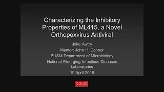 The Antiviral ML415 Displays Dose-Dependent Inhibition Patterns of Vaccinia Virus