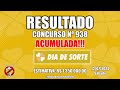 Resultado da Dia de Sorte 🍀 | Concurso nº 938 - 13/07/2024 (Loterias Caixa)