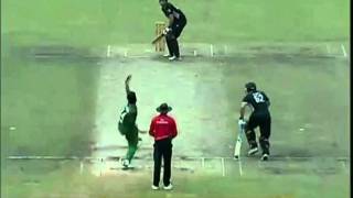 Bangladesh Cricket: BD vs NZ ODI 5, Rubel Hossain Last Ball BanglaWash (Oct 17, 2010)