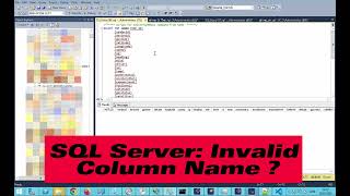 SQL Server Invalid Column Name with Refresh Cache