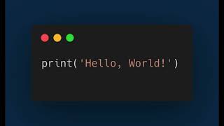 1st program (helloworld) 1percentcoder | #Python#Programming#Coding#LearnPython#PythonForBeginners