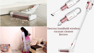 Deerma handheld wireless vacuum cleaner Review - Budget Friendly Home Cleaning