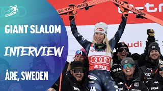 Mikaela SHIFFRIN | "It's just a spectacular day" 🎉🍾 | Åre | FIS Alpine