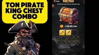 Ton Pirate Kings Daily Chest keys 26 October \u0026 27 October | pirate kings daily combo