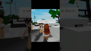 Quem aí adora trolar o amigo ksksks #robloxshorts #roblox #brookhaven