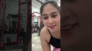 yuk temenin bunda cantik gemoy ngegym #workout #gym #fitness