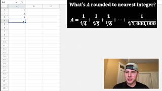 Google Sheets to solve a Math Problem