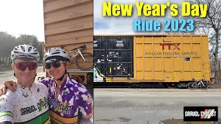 New Year's Day Ride 2023: Stooging about Gainesville, Florida