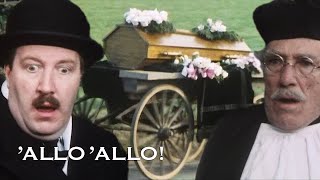 René Watches His Own Funeral | Allo' Allo'! | BBC Comedy Greats