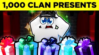 I Opened 1,000+ CLAN PRESENTS.. (Five Nights TD)