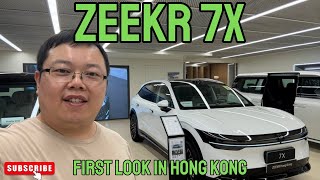 ZEEKR 7X - First look in Hong Kong. Coming this year in Australia