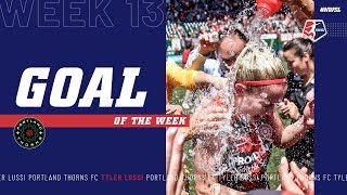 Tyler Lussi, Portland Thorns FC | Week 13 #NWSL Goal of the Week
