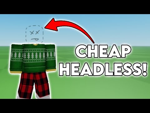 Fake Headless For Only 75 Robux!!