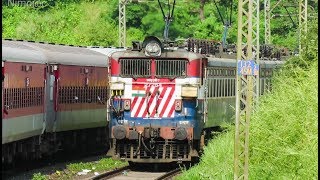 Igatpuri to Kasara full journey of beautiful Kasara(Thull)Ghat by ranchi ltt express