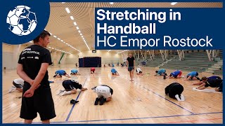 Stretching in Handball - HC Empor Rostock - Handballtraining | Handball inspires [deutsch/english]