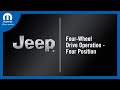 Four Wheel Drive Operation - Four Position | How To | 2022 Jeep Wrangler/Gladiator