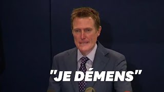 Christian Porter, le procureur général australien, dément en pleurs des accusations de viol