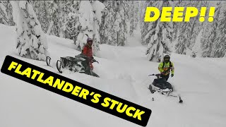 Sledding Revelstoke POW with FLATLANDER’S