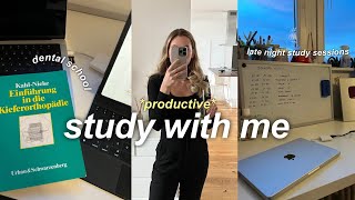 STUDY VLOG: *VERY PRODUCTIVE* days during finals week
