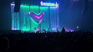 FONTAINES DC | Starburster live Hamburg Sporthalle 11/11/2024