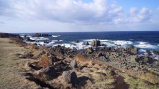 (日北，東北，秋田縣) 男鹿半島 入道崎 (一)