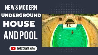 80 Days Building A Brilliant Underground Tunnel House With Swimming Pool(1080P_60FPS) @MrTfue