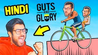 💀 Haddi Todd..😂 | Guts \u0026 Glory Funny [3D Happy Wheels] | Hitesh KS