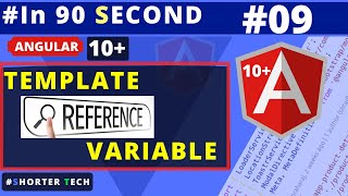 Template reference variable in Angular | Very Short & Easy Example