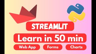 Streamlit Tutorial | Build Interactive Web Apps in Python (No HTML, CSS, or JS Needed)