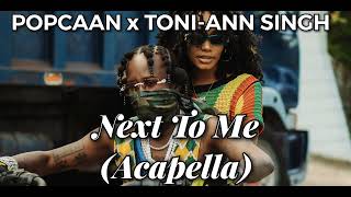Popcaan x Toni-Ann Singh - Next to me (Acapella)