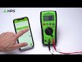 kps dmm3500bt hvac multimeter with bluetooth and app