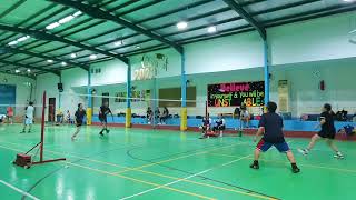 Badminton JIS - Moi/Karen vs Clark/Leslie - Dec 9, 2022