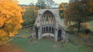 Klosterruine Heisterbach im Herbst