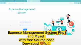 Expense Management System in PHP and MySQL with Free Source Code | Download & Demo