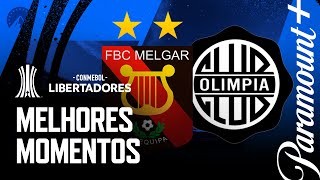 MELGAR 1 x 1 OLIMPIA - MELHORES MOMENTOS | CONMEBOL LIBERTADORES 2023