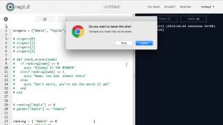 CS101 Ruby - Session 4 Part 2 - Learn Hash