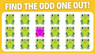Find the Odd Emoji Out #12 | Emoji Puzzle Quiz Eye Test Challenge!