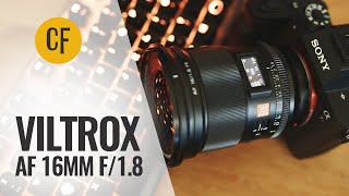 Viltrox AF 16mm f/1.8 lens review