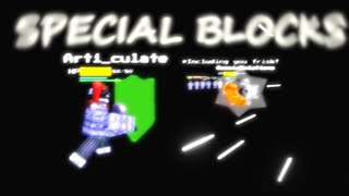 What is a special block? (SoulShatters)