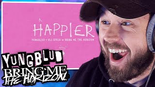 YUNGBLUD - Happier (feat. Oli Sykes Of Bring Me The Horizon) REACTION ...