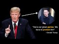 Donald Trump on Elon Musk