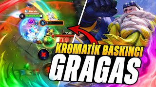 YENİ KOSTÜM KROMATİK BASKINCI GRAGAS HARİKA OLMUŞ !! - Wild Rift