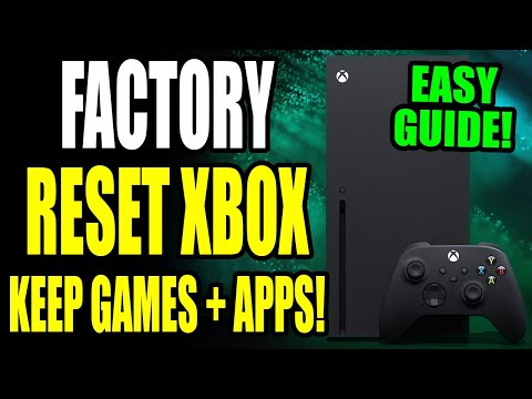 How to Factory Reset Xbox & Boost Speed! (Keep All Games & Apps)